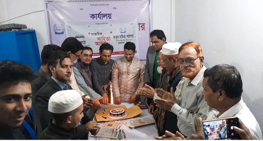 সাহিত্যই সমাজ বদলের হাতিয়ার অংকুর সাহিত্য আসর ও ছড়াকার সাজুর ৫৩তম জন্মদিনের আলোচনায়—কামরুল হাসান জুলহাস